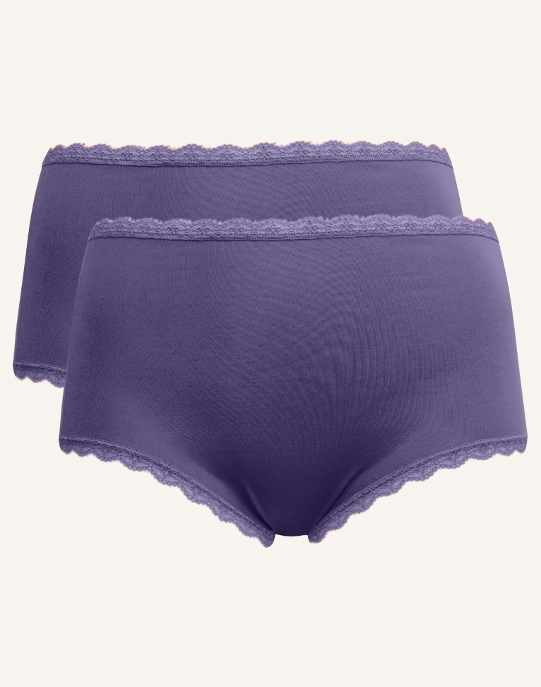 High-Panty-Set 2x "Basic" storm