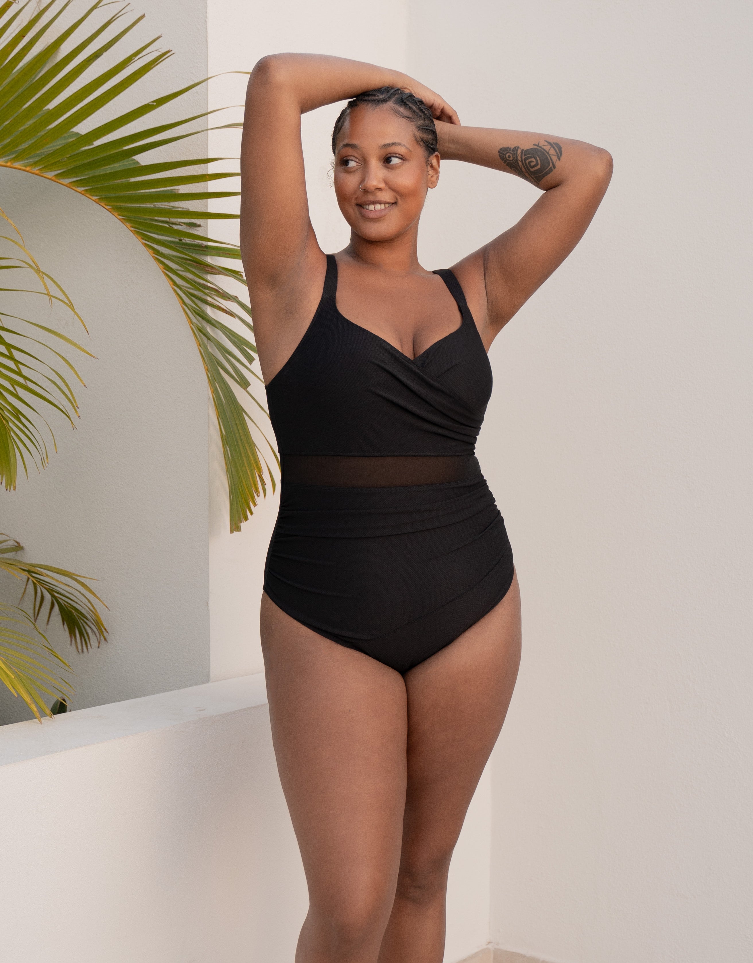 Badeanzug "Porto" black