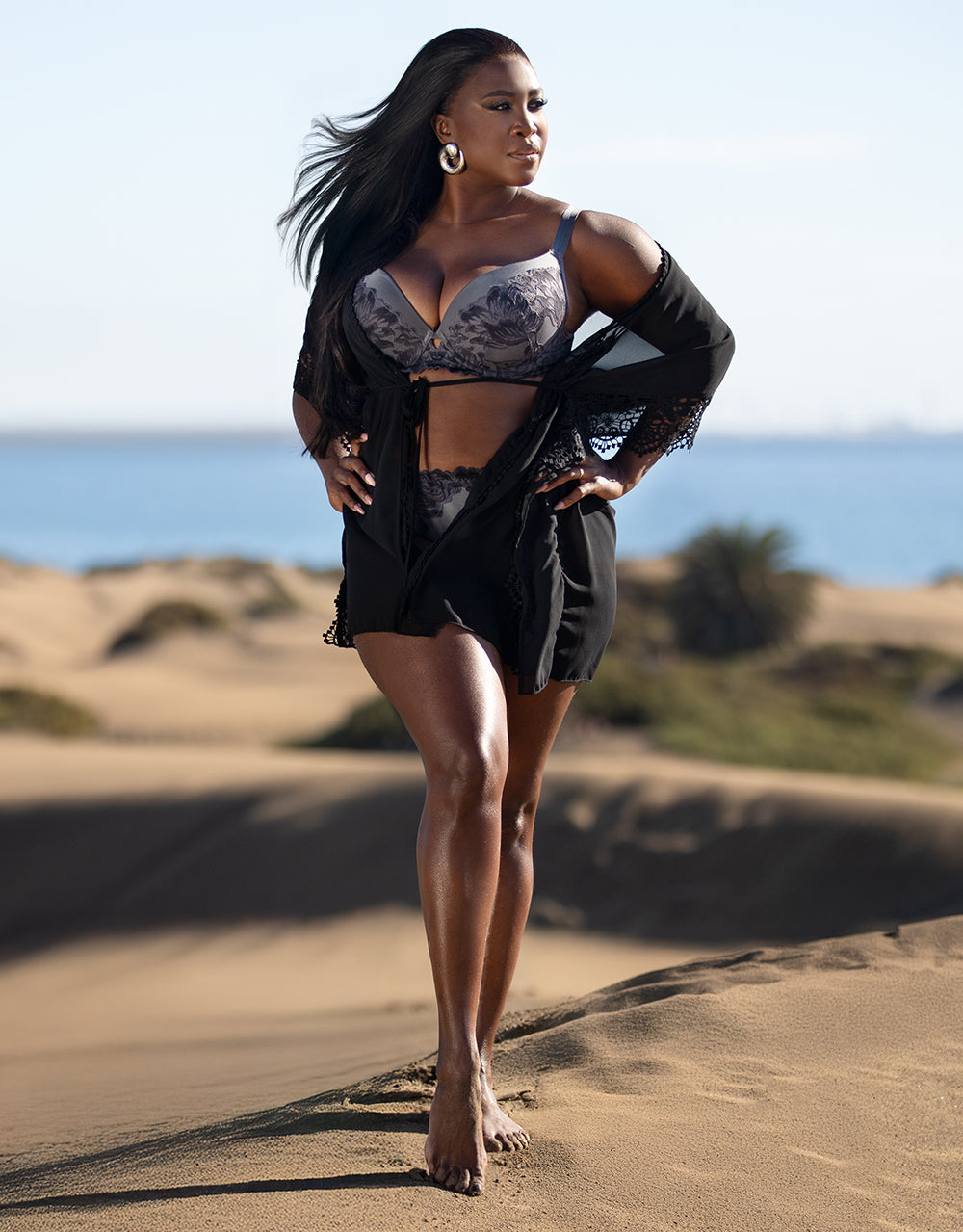 Beach-Kimono "Mambo" short