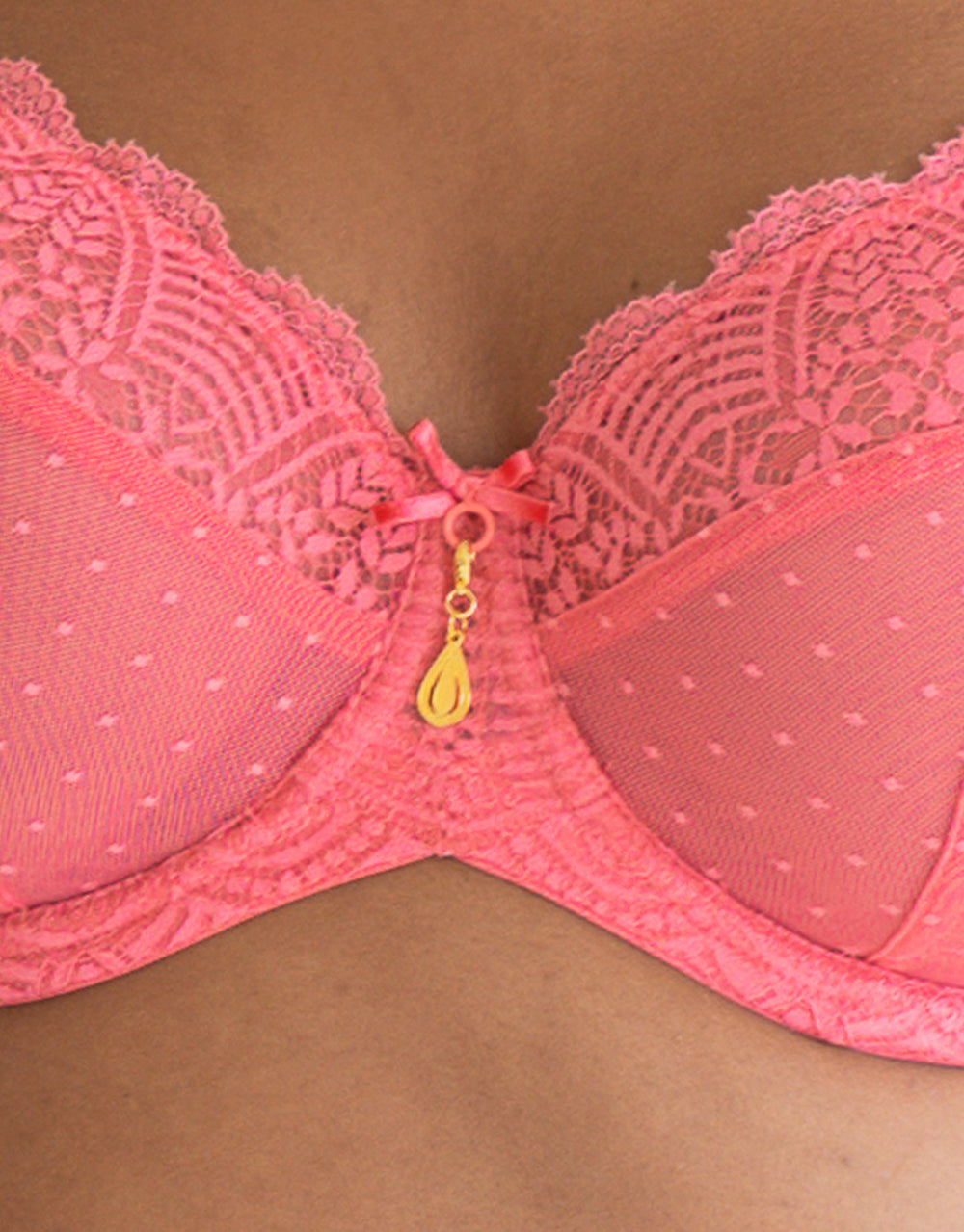 BH "Clara Lace" flamingo