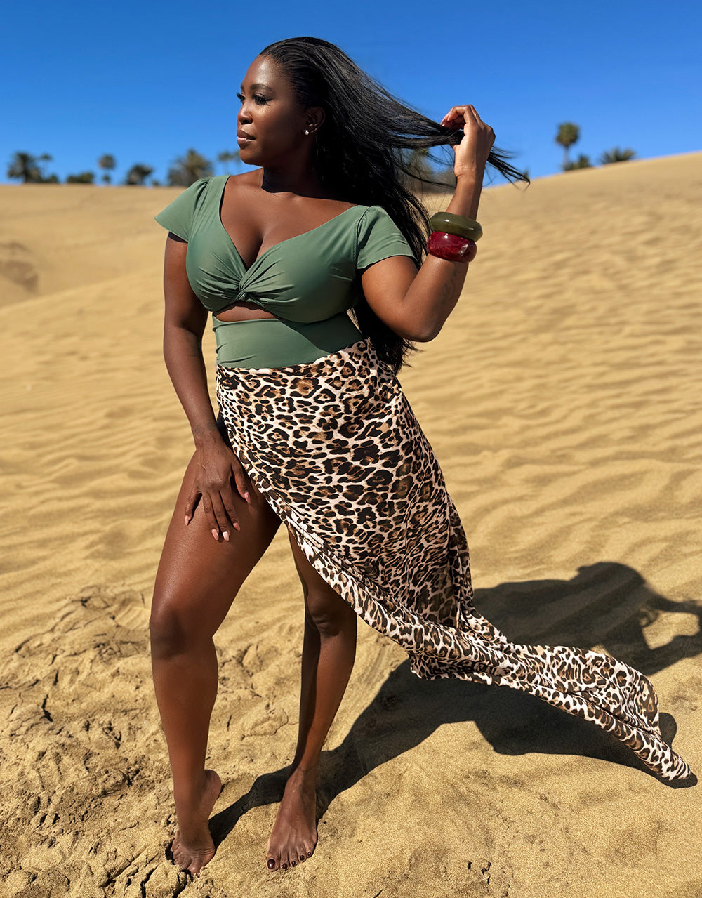 Bikini-Extra-High-Waist-Panty "Mambo" olive