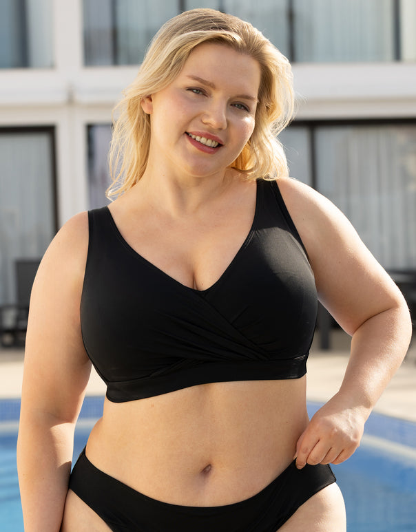 Bikini-Top Ohne Verschluss Valencia Black