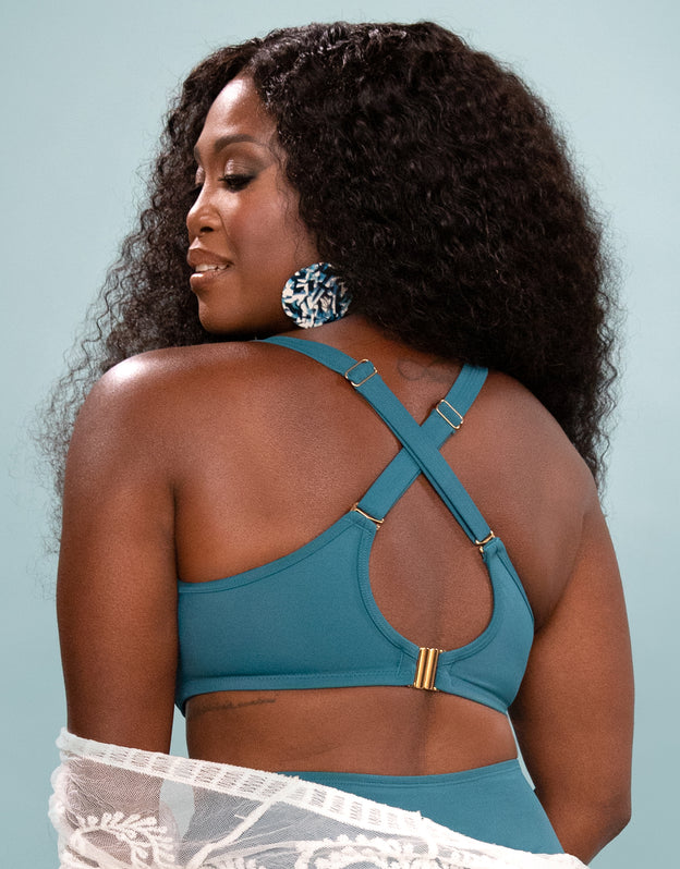 Schalen-Bikini-Top "Valencia Chic" lake