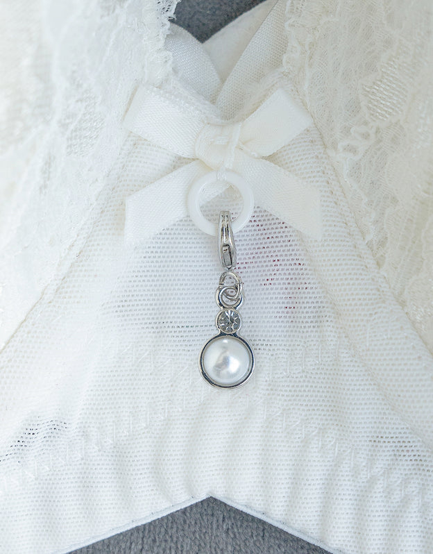 Bra Charm "Diamond Pearl"