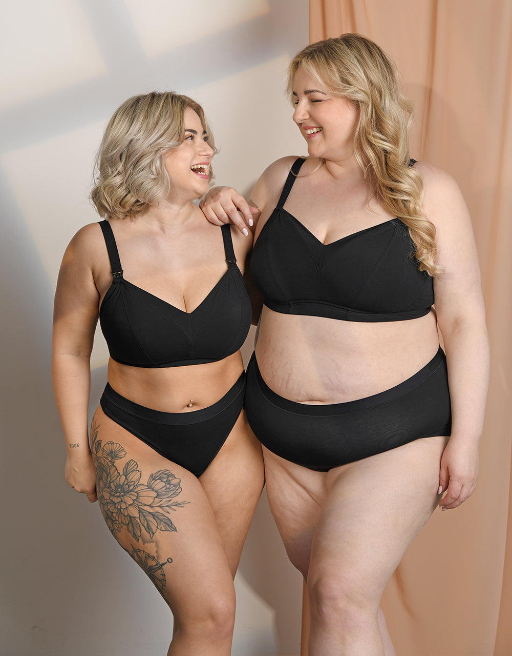 High-Panty "Cozy Basic" black