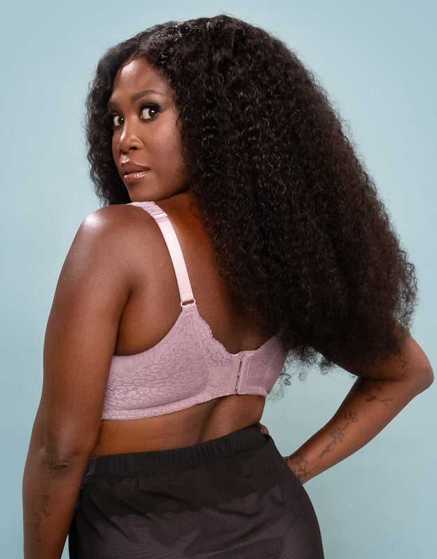 Bralette "Elva" violetgrey