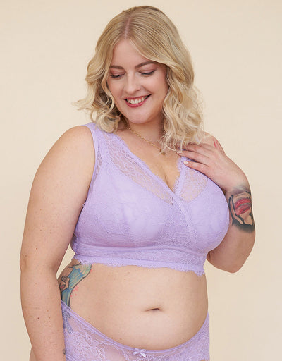 Bralette "Emilia" violet