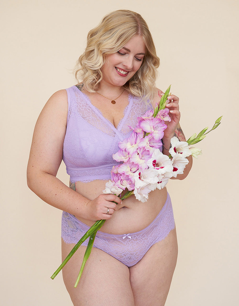 Bralette "Emilia" violet