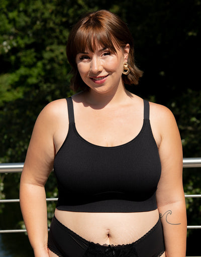 Bustier-Set 2x Freeda Black/Olive
