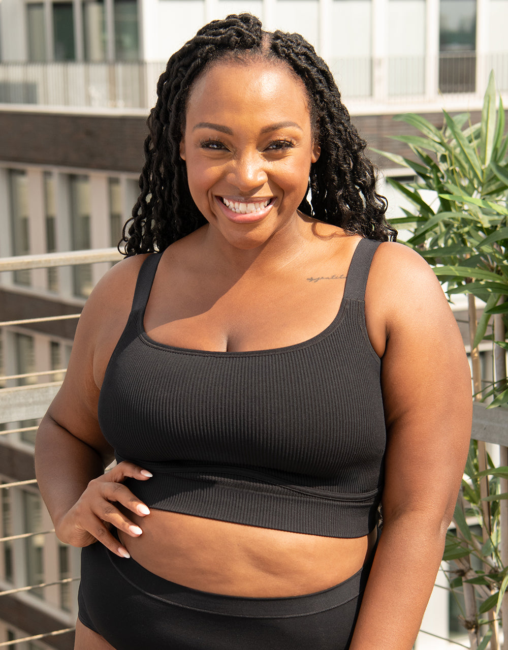 Bustier "Freeda" black