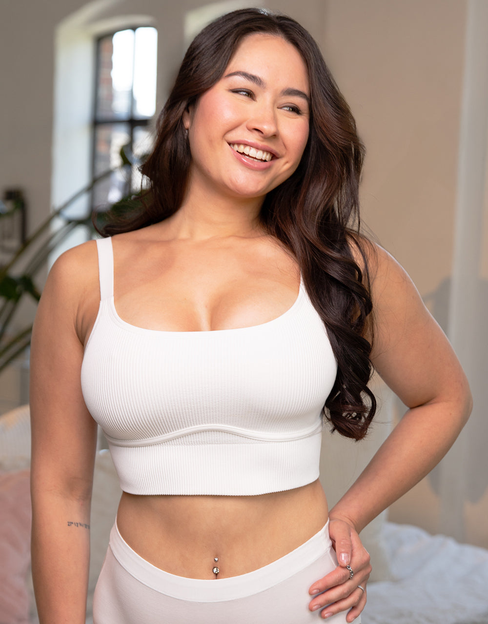 Bustier "Freeda" ivory