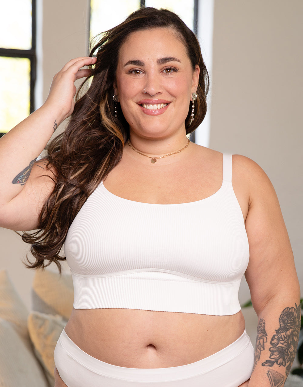 Bustier "Freeda" ivory