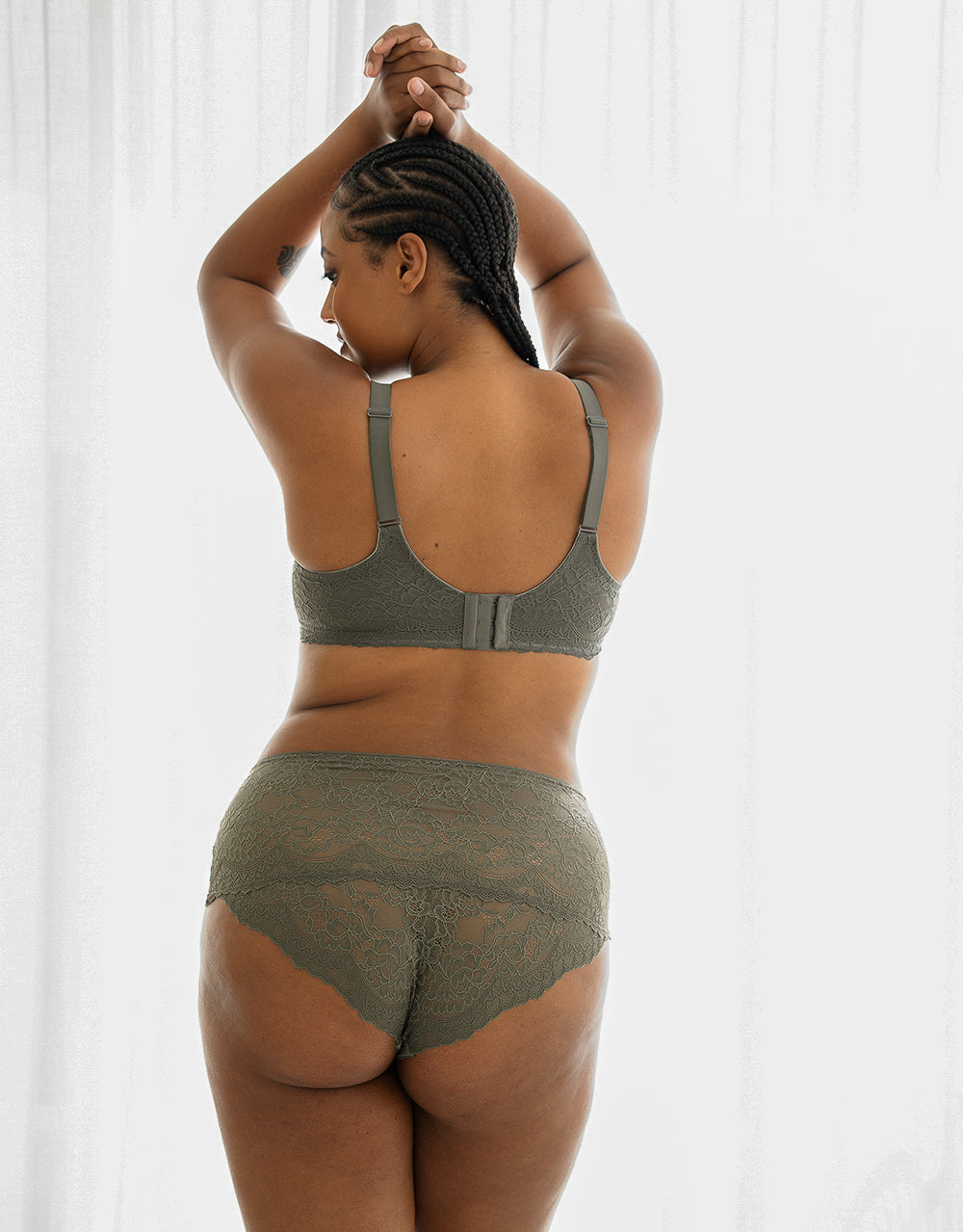 Herbst-High-Panty-Set 5x "Lace Basic"