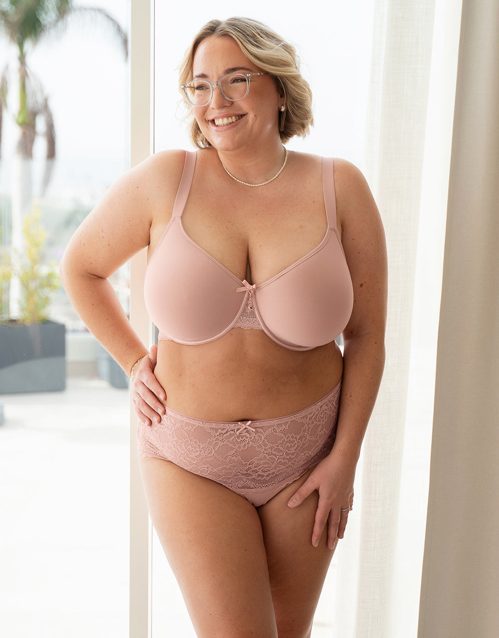 Herbst-High-Panty-Set 5x "Lace Basic"