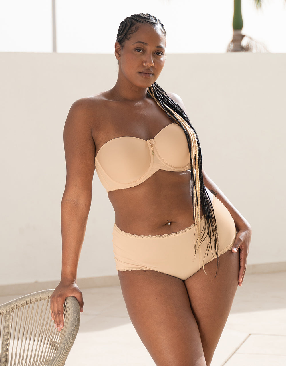 High-Panty "Basic" pale