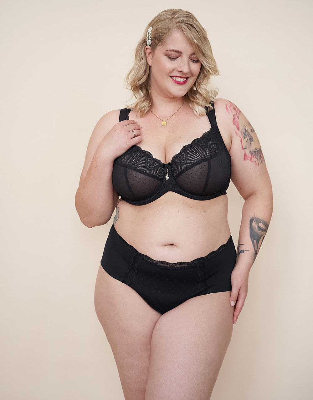 High-Panty "Clara" black