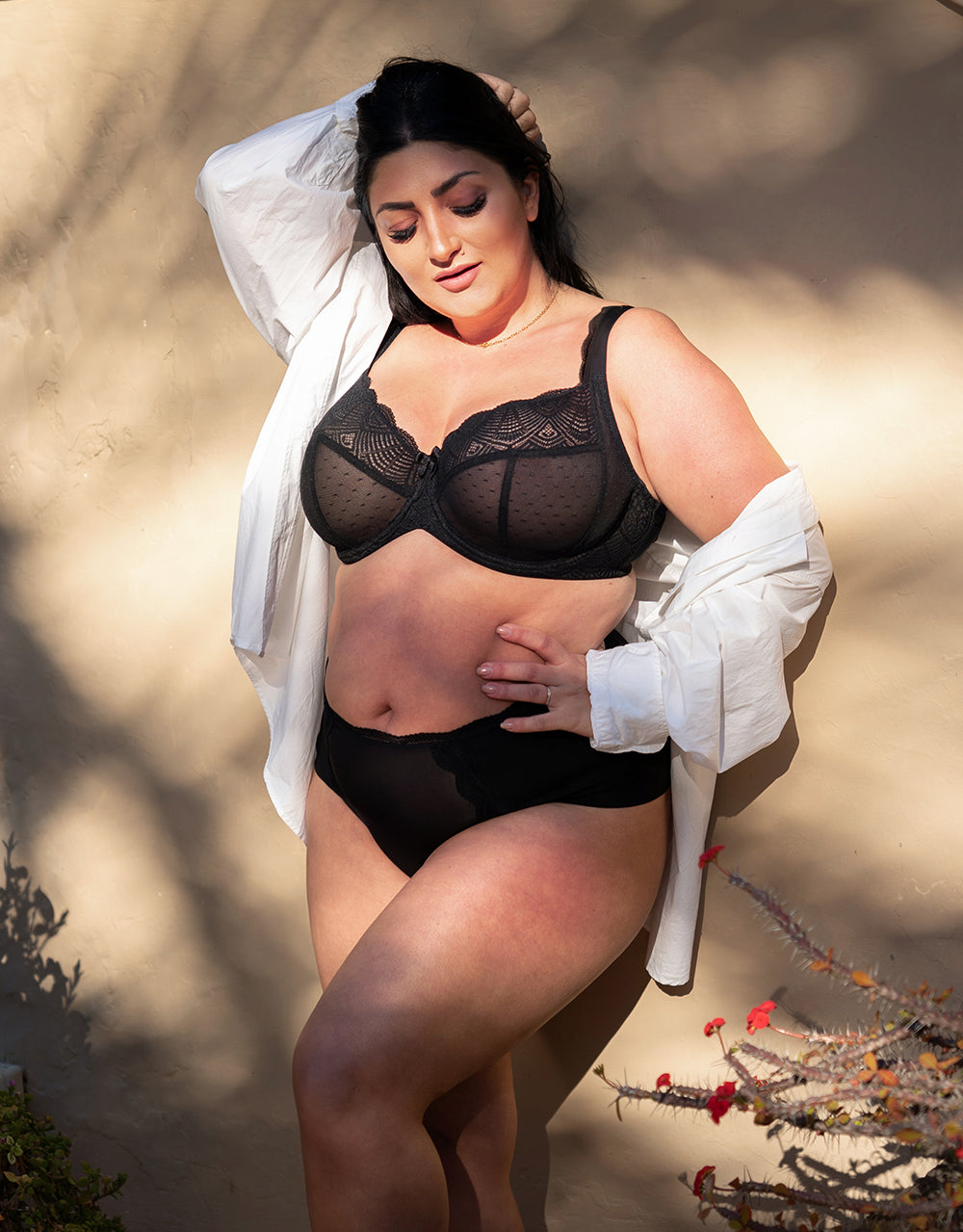 High-Panty "Clara" black