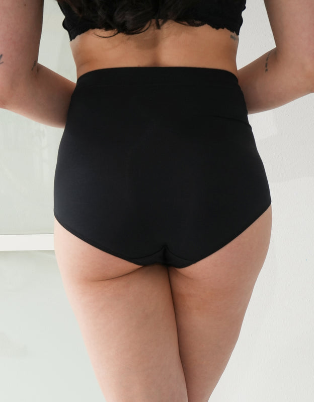 High-Waist Panty Cozy Basic Black 