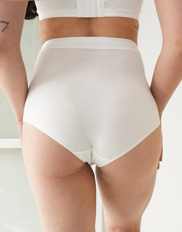 High-Waist Panty Cozy Basic Ivory 