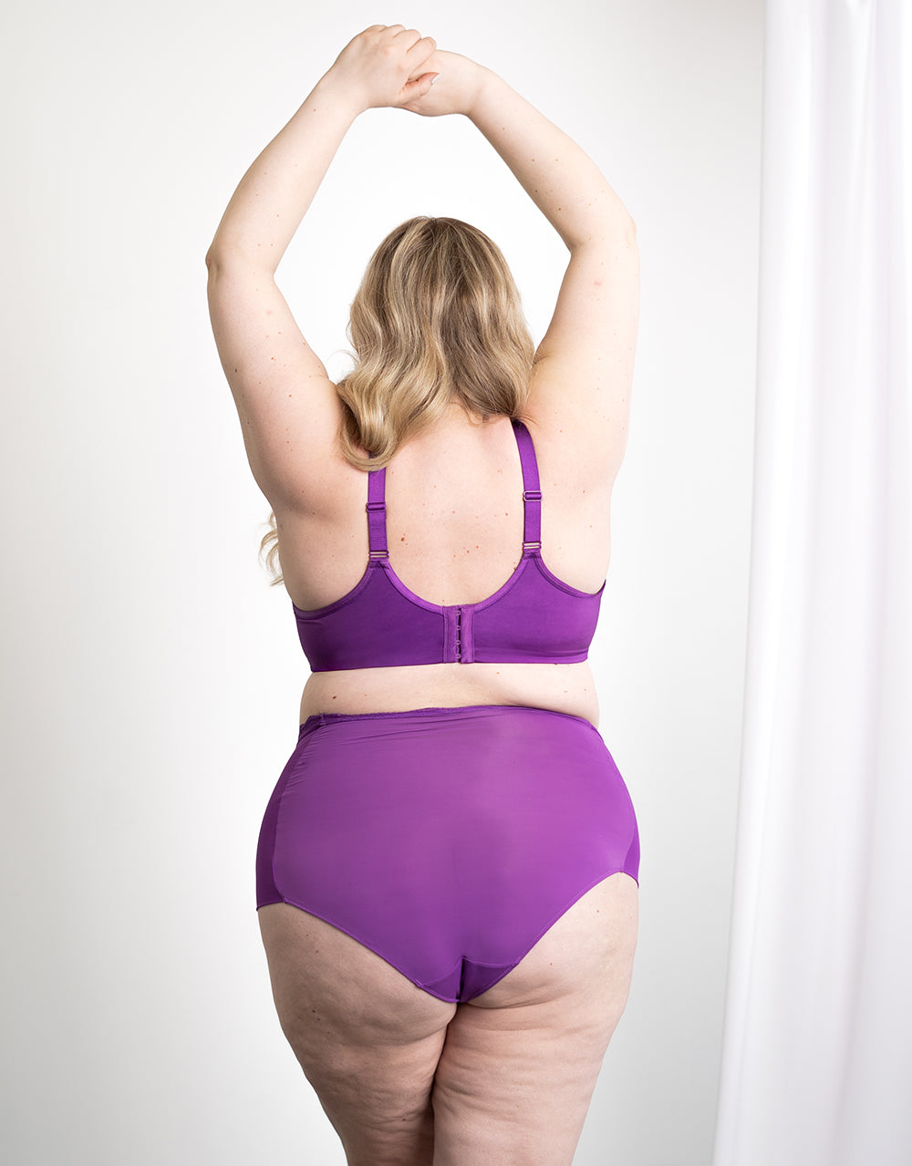 High-Waist-Panty "Voilà" purple