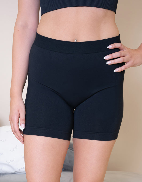 High-Waist-Shorts Freeda Bamboo Black