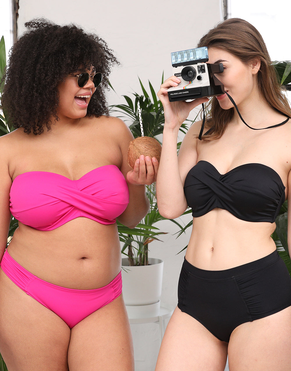 Bikini-High-Waist-Panty "Monaco" black