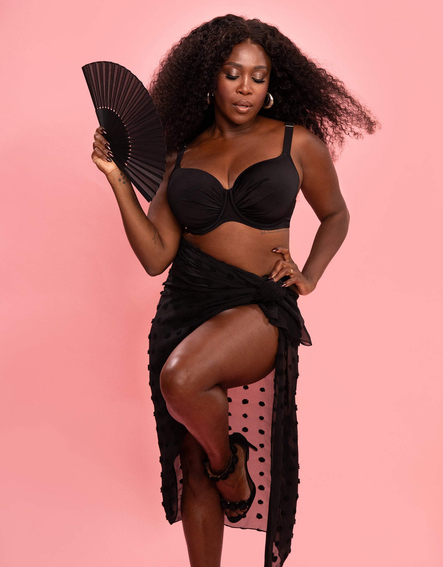 Schalen-Bikini-Top "Valencia Chic" black