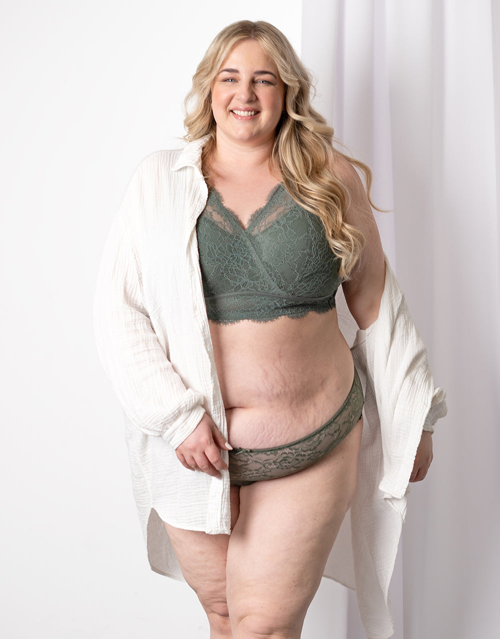 Panty "Emilia" olive