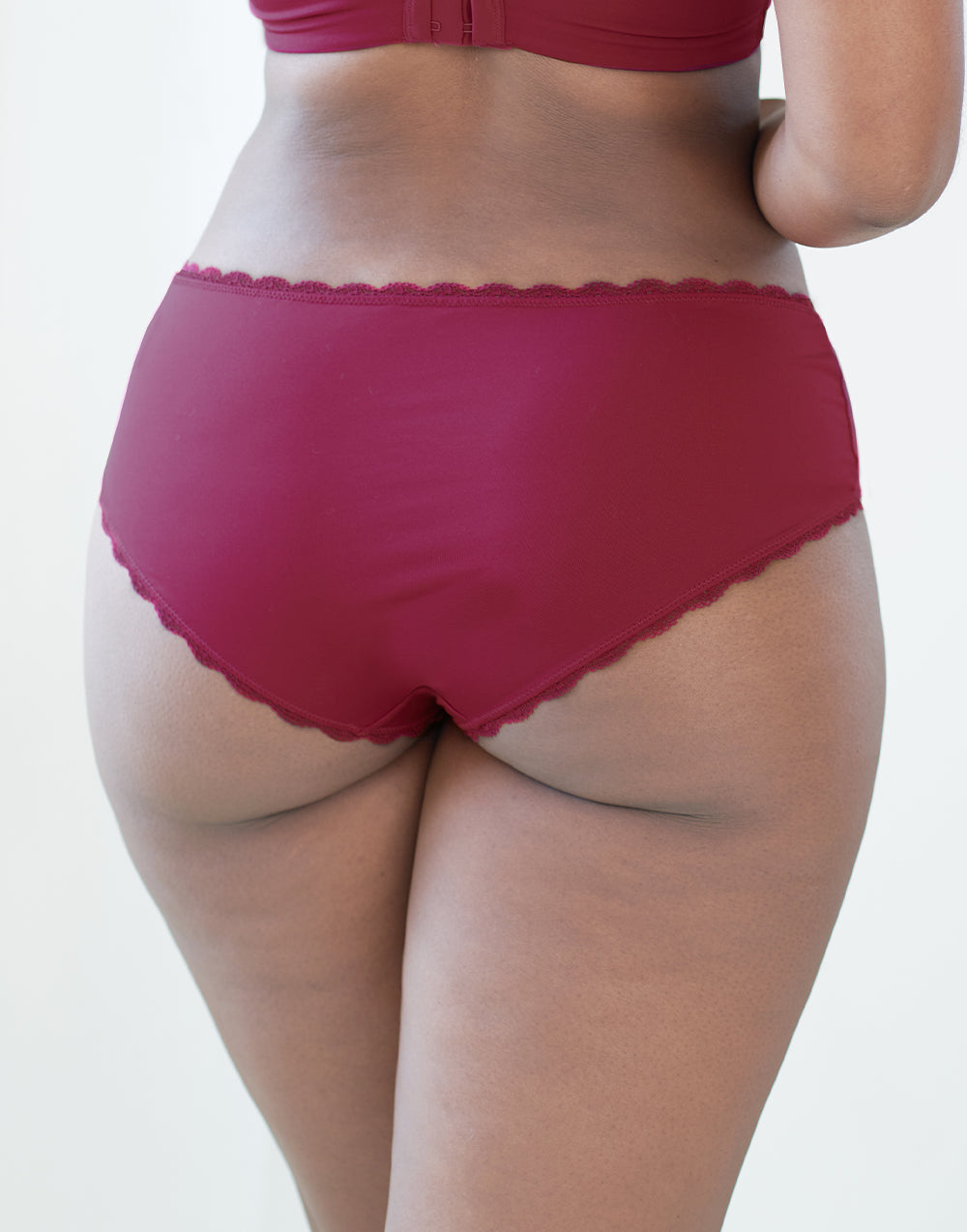Panty "Pure Basic" bordeaux