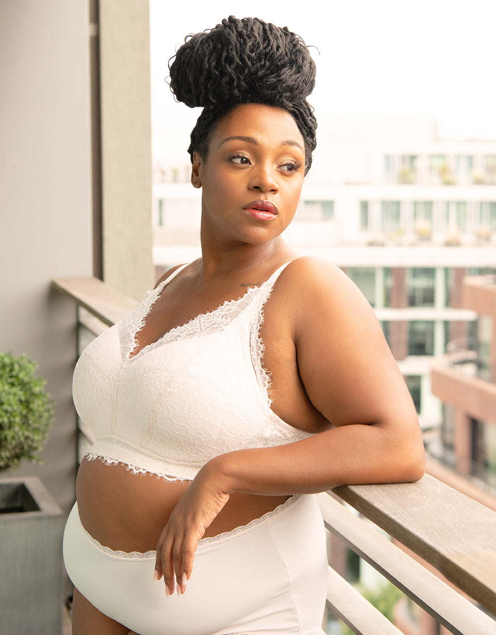 Bralette "Sensla" powder