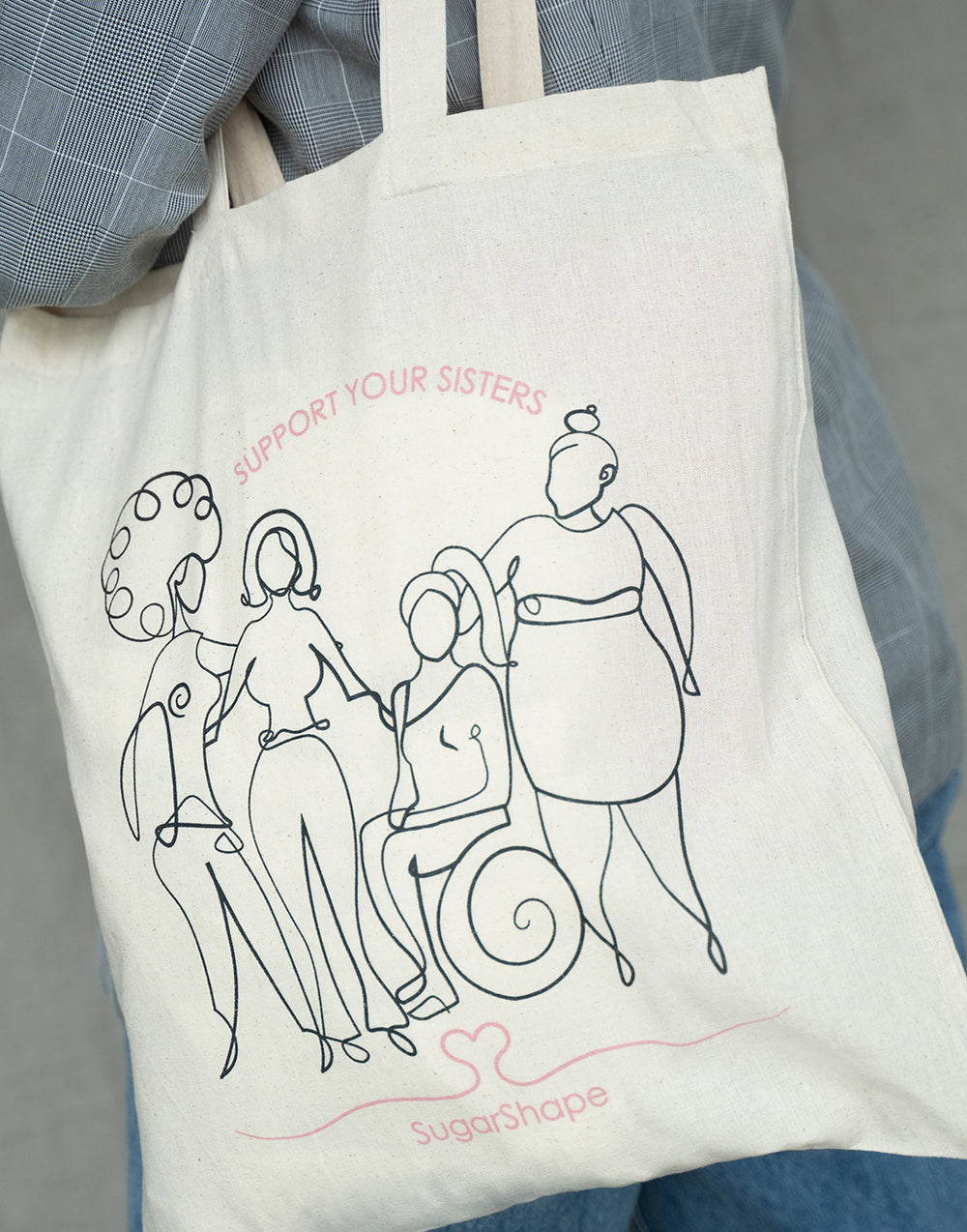 Tragetasche "Support your Sisters"