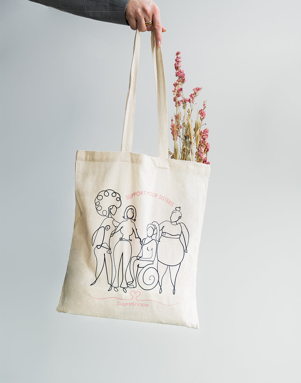 Tragetasche "Support your Sisters"