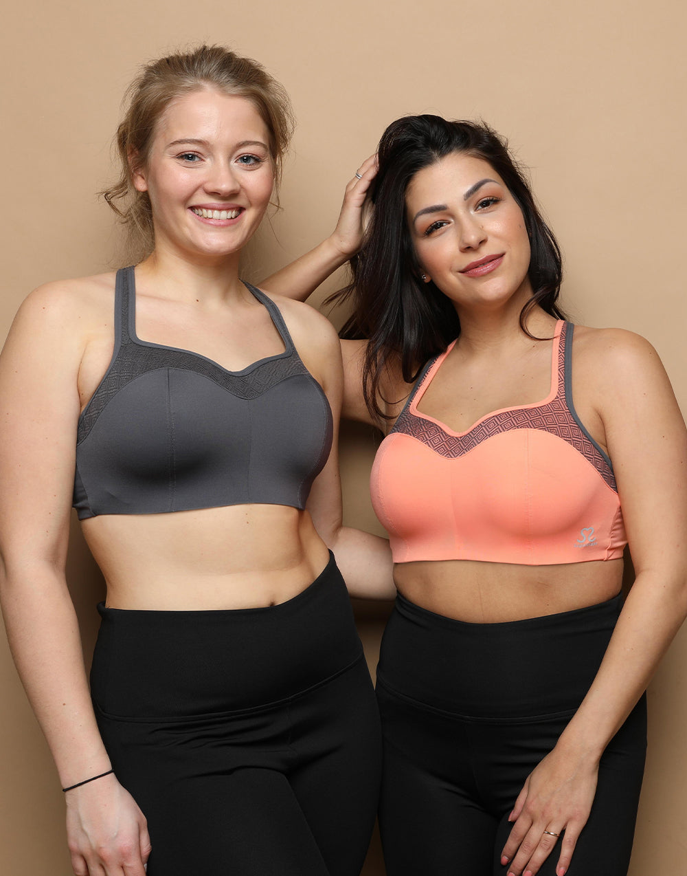 Sport-BH "Motion" coral/grey