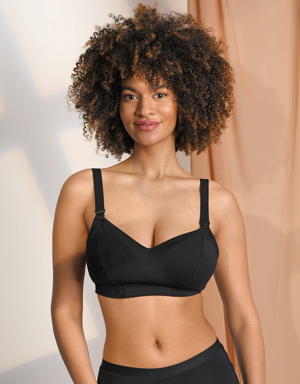 Still-Bralette "Cozymama" black
