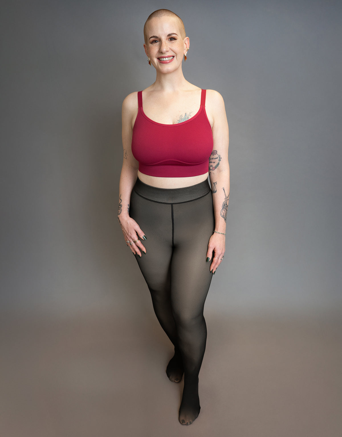 Strumpfhose GlowTights Black